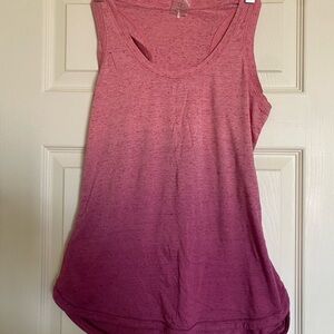 CALIA by Carrie Underwood Pink Ombre Tank Top
